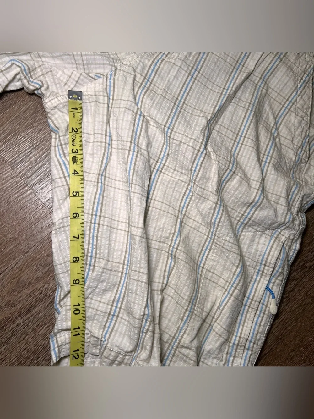 JORDAN Y2K Plaid Chino Golf Mens Shorts